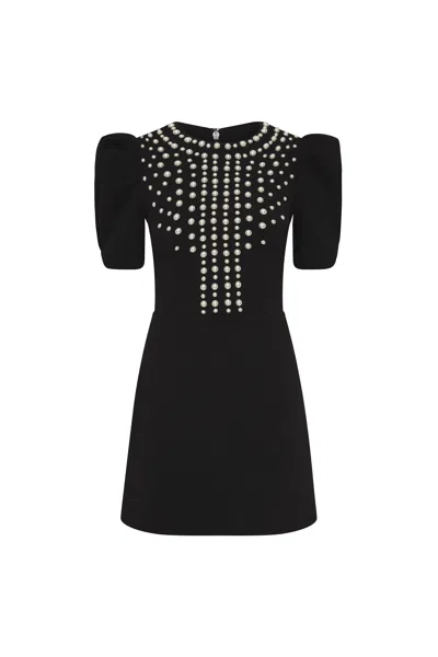 Rebecca Vallance Pearly Mini Dress
