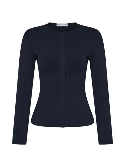 Rebecca Vallance Perach Knit Cardigan In Blue