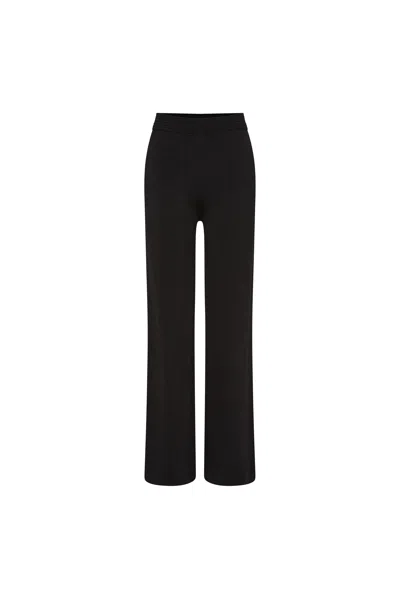 Rebecca Vallance Perach Knit Pant In Black