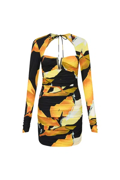 Rebecca Vallance Petals Of Paradise Mini Dress