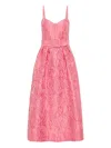 Rebecca Vallance Petra Midi Dress - Women's - Polyester/silk/fabric In Pink