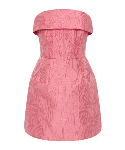 Rebecca Vallance Petra Mini Dress In Pink