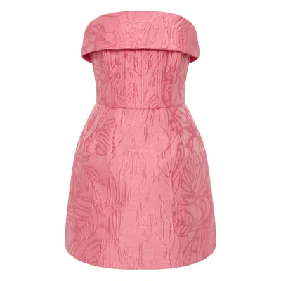Rebecca Vallance Petra Mini Dress In Pink