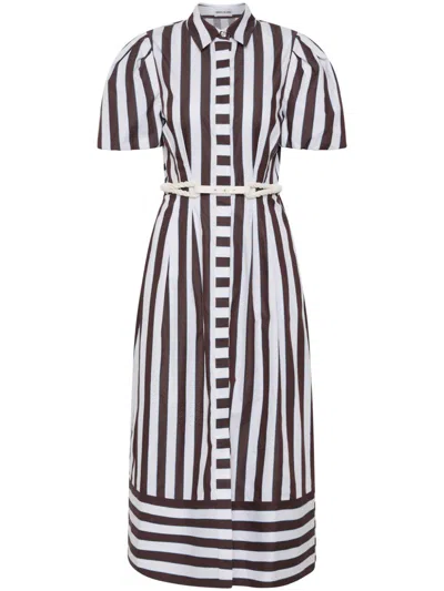 Rebecca Vallance Pippa Midi Dress In Black
