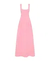 Rebecca Vallance Pleated Amaro Dress In Pink