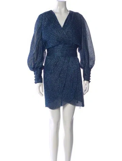 Pre-owned Rebecca Vallance Printed Mini Dress