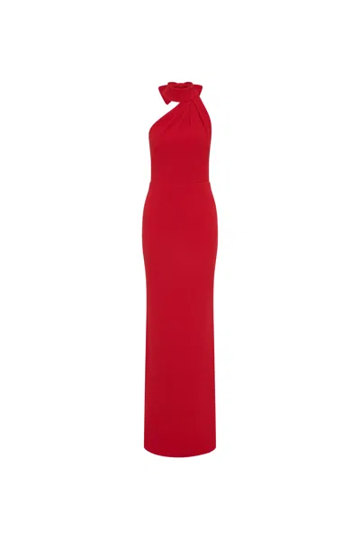 Rebecca Vallance Raziel Gown In Red