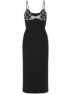 Rebecca Vallance X Nicky Hilton Valor Midi Dress In Black
