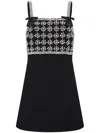 Rebecca Vallance Rina Strap Mini Dress In Black