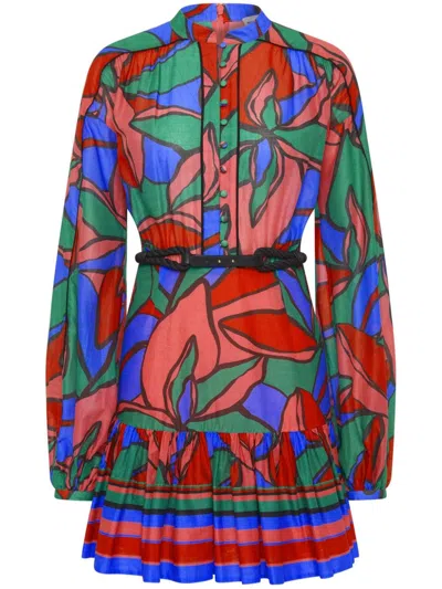 Rebecca Vallance Romona Minidress In Pink