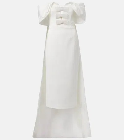 Rebecca Vallance Rory Crêpe Midi Dress