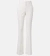 Rebecca Vallance Rory High-rise Crêpe Flared Pants