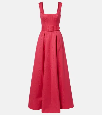 Rebecca Vallance Rosalia Bustier Gown In Pink