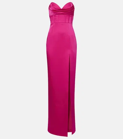 Rebecca Vallance Saskia Satin Bustier Gown