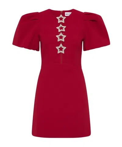 Rebecca Vallance Akari Mini Dress In Red
