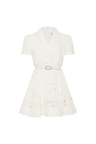 Rebecca Vallance St Ives Mini Dress In White