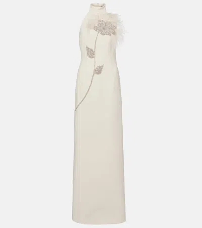 Rebecca Vallance Starlight Embellished Halterneck Gown