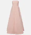 Rebecca Vallance Strapless Tulle Gown