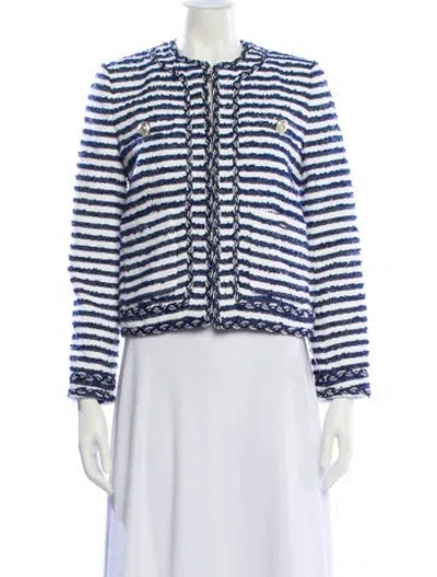 Pre-owned Rebecca Vallance Striped Jacket In Multi
