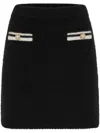 Rebecca Vallance Sutton Knit Skirt In Black