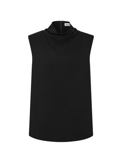 Rebecca Vallance Tallon Top In Black