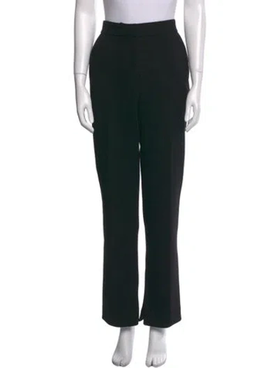 Pre-owned Rebecca Vallance Wide Leg Pants In Black
