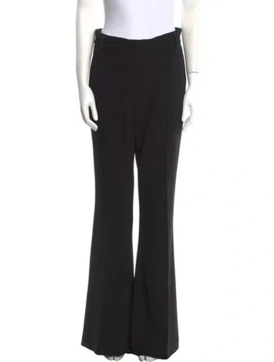 Pre-owned Rebecca Vallance Wide Leg Pants In Black