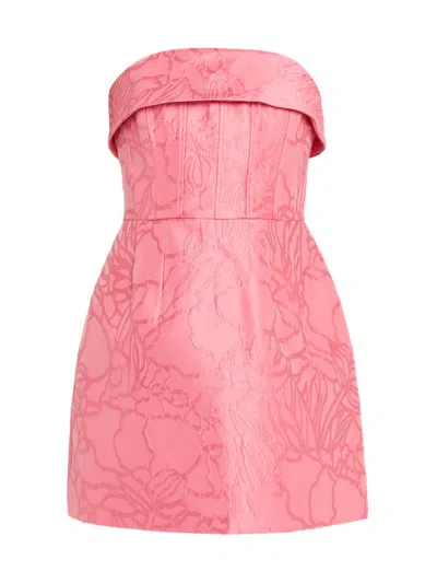 Rebecca Vallance Petra Mini Dress In Pink