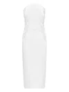 Rebecca Vallance Xanthe Midi Dress In White