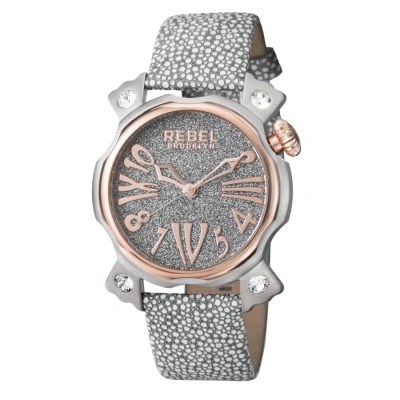 Rebel Coney Island Quartz Silver Dial Men's Watch Rb104-5011 In Metallic