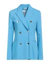 Rebel Queen By Liu •jo Rebel Queen By Liu Jo Suit Jackets In Blue