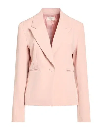 Rebel Queen By Liu •jo Woman Blazer Blush Size 10 Polyester, Elastane In Pink