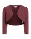 Rebel Queen By Liu •jo Woman Blazer Burgundy Size Xs Polyester In Red