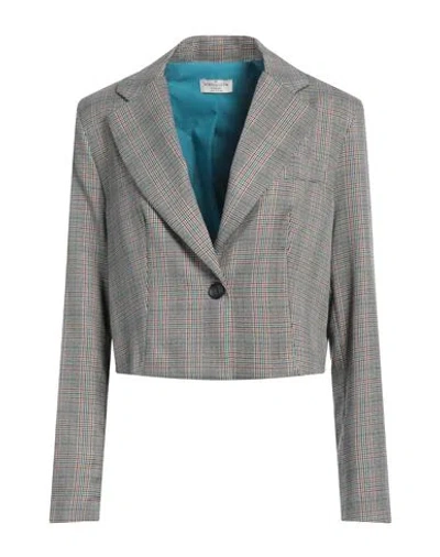 Rebel Queen By Liu •jo Woman Blazer Camel Size 10 Polyester, Viscose, Elastane, Metallic Fiber In Beige