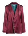 Rebel Queen By Liu •jo Woman Blazer Garnet Size M Viscose In Red