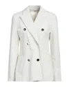 Rebel Queen By Liu •jo Rebel Queen By Liu Jo Suit Jackets In White