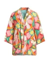 Rebel Queen By Liu •jo Woman Blazer Orange Size L Viscose
