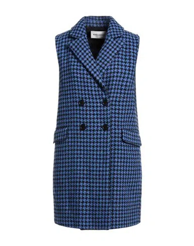 Rebel Queen By Liu •jo Woman Coat Navy Size M Polyester, Elastane In Blue