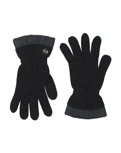 Rebel Queen By Liu •jo Woman Gloves Black Size Onesize Polyamide, Viscose, Wool, Cashmere