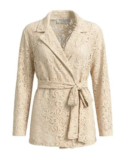 Rebel Queen By Liu •jo Woman Jacket Blush Size Xs Cotton, Viscose, Polyamide, Polyester In Neutral