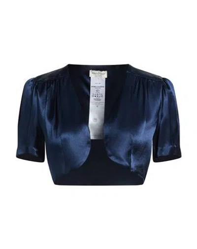 Rebel Queen By Liu •jo Woman Jacket Midnight Blue Size L Viscose