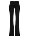 Rebel Queen By Liu •jo Woman Jeans Black Size 25 Cotton, Elastomultiester, Elastane In Black