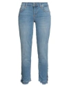 Rebel Queen By Liu •jo Woman Jeans Blue Size 28 Cotton, Lyocell, Polyester, Elastane In Blue