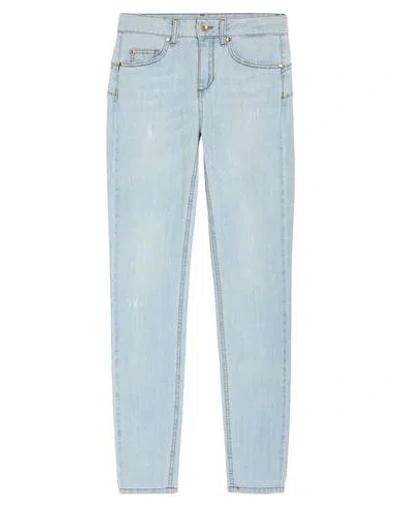 Rebel Queen By Liu •jo Woman Jeans Blue Size 29 Cotton, Elastane