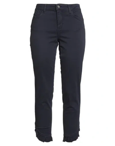 Rebel Queen By Liu •jo Woman Jeans Midnight Blue Size 32 Cotton, Elastane