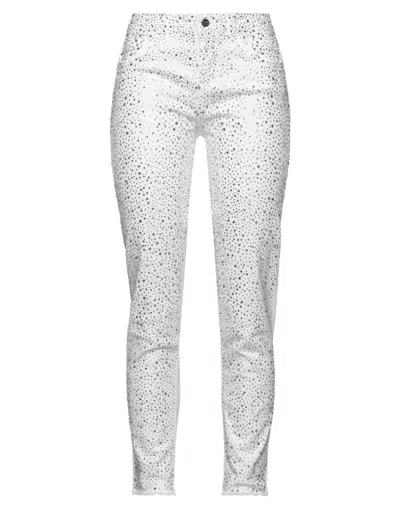 Rebel Queen By Liu •jo Jeans In White