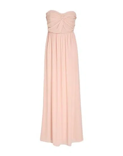 Rebel Queen By Liu •jo Woman Maxi Dress Blush Size M Polyester In Pink