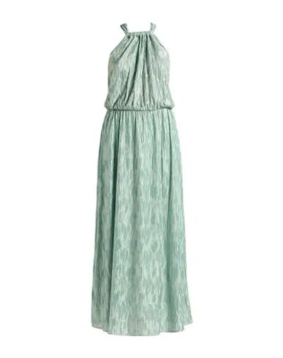 Rebel Queen By Liu •jo Woman Maxi Dress Light Green Size 6 Polyester
