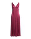 Rebel Queen By Liu •jo Woman Maxi Dress Magenta Size L Viscose In Pink