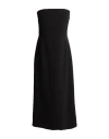 Rebel Queen By Liu •jo Woman Midi Dress Black Size L Polyester, Elastane In Black